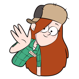 Gravity Falls Wendy Corduroy Sticker - Sticker Mania