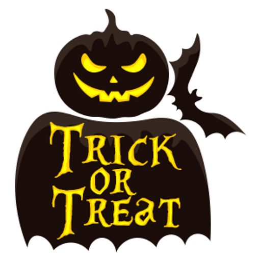 here is a Halloween Jack-O-Lantern Trick or Treat from the Halloween collection for sticker mania