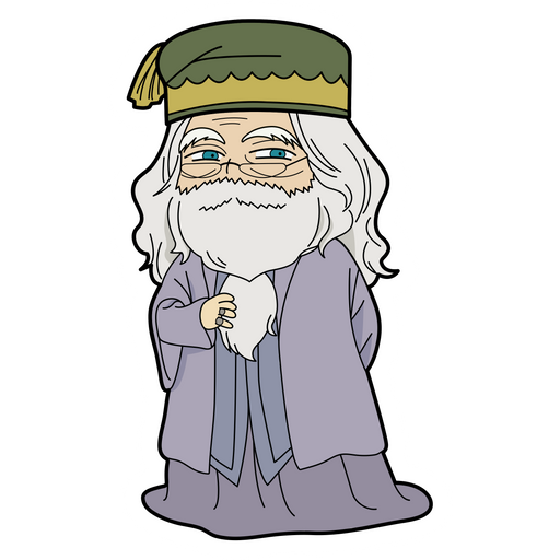 here is a Harry Potter Albus Dumbledore Sticker from the Harry Potter collection for sticker mania