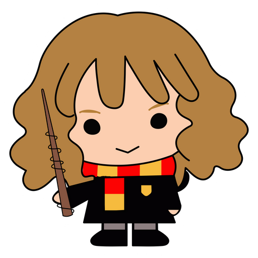 here is a Harry Potter Germiona Magic Sticker from the Harry Potter collection for sticker mania