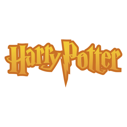 Harry Potter Golden Logo Sticker