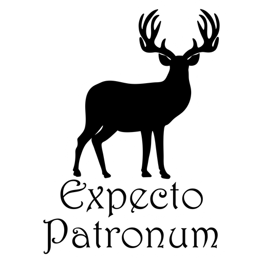 Harry Potter Expecto Patronum Deer Sticker