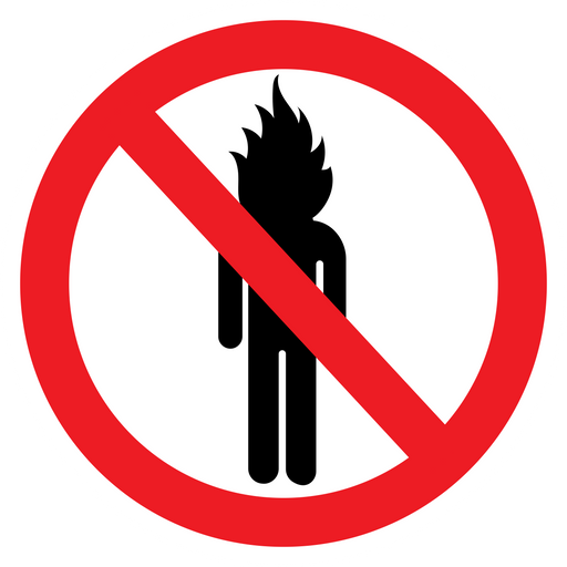 here is a No Ignition Sign Sticker from the Hilarious Road Signs collection for sticker mania