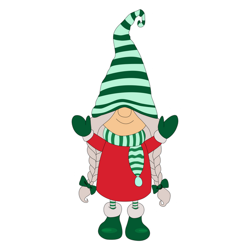 here is a Christmas Gnome Sticker from the Holidays collection for sticker mania