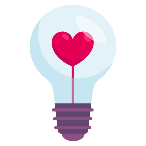 Valentine's Day Love Light Sticker