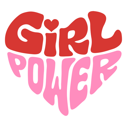 here is a Girl Power Sticker from the Inscriptions and Phrases collection for sticker mania