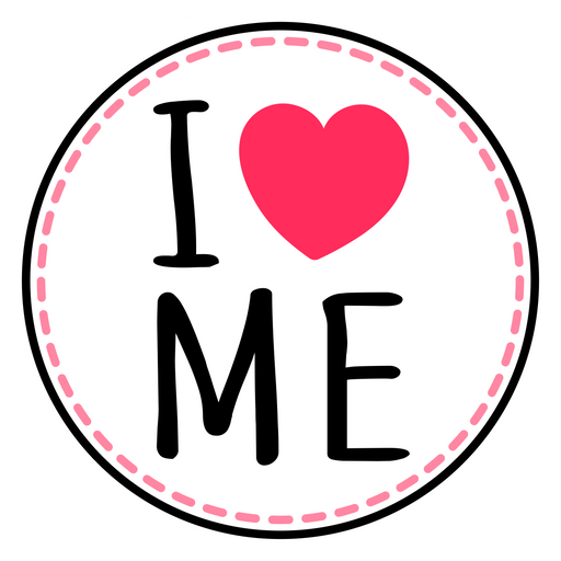 here is a I Love Me Sticker from the Inscriptions and Phrases collection for sticker mania