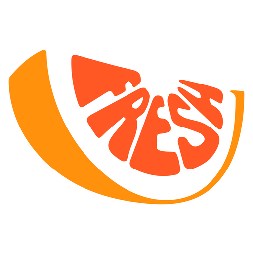 here is a Fresh Orange Sticker from the Inscriptions and Phrases collection for sticker mania