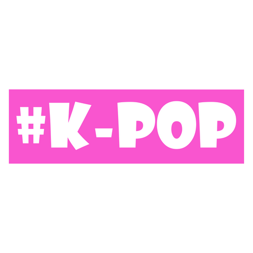 here is a K-Pop Sticker from the Inscriptions and Phrases collection for sticker mania