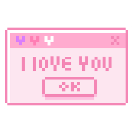 here is a I Love You OK Sticker from the Inscriptions and Phrases collection for sticker mania
