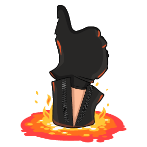 cool and cute Terminators Like Hand for stickermania