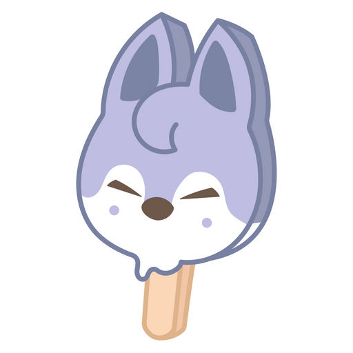 here is a Stray Kids Wolf Chan Ice Cream Sticker from the K-Pop collection for sticker mania