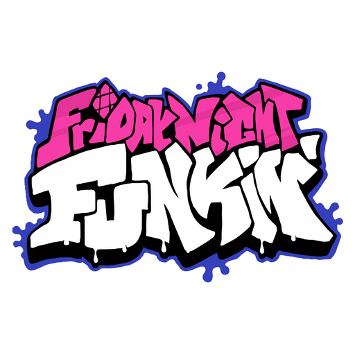 here is a Friday Night Funkin' Logo Sticker from the Friday Night Funkin' collection for sticker mania