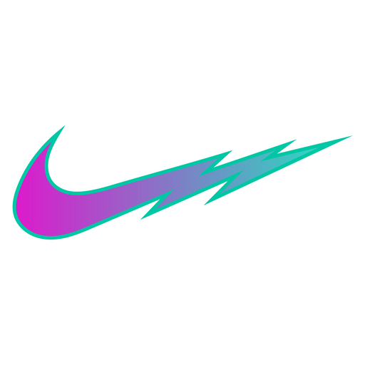 here is a Nike Lightning Logo Sticker from the Logo collection for sticker mania