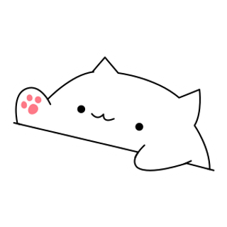 Bongo Cat Sticker - Sticker Mania