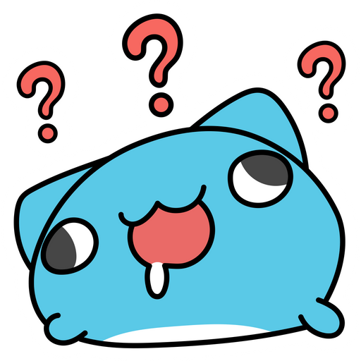 here is a Bugcat Capoo Question Meme Sticker from the Memes collection for sticker mania