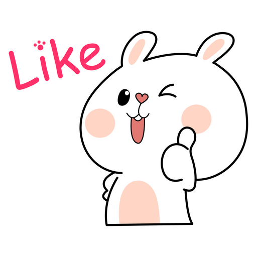 here is a Spoiled Rabbit Like Meme Sticker from the Memes collection for sticker mania
