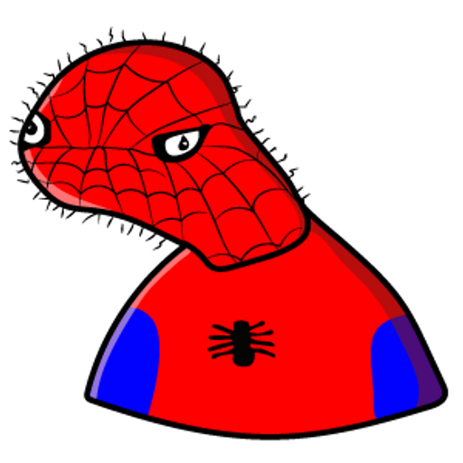 here is a Spoderman Meme from the Memes collection for sticker mania