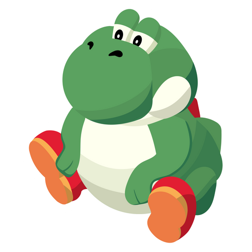 here is a Fat Yoshi Meme Sticker from the Memes collection for sticker mania