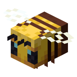 Minecraft Bee - Sticker Mania