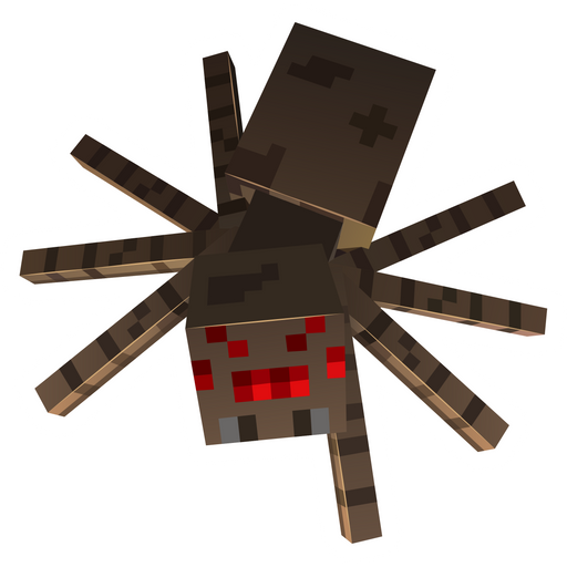 Minecraft Spider Sticker