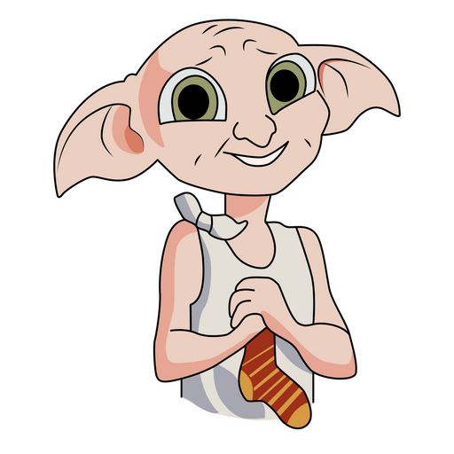 here is a Harry Potter Dobby is Free Sticker from the Harry Potter collection for sticker mania