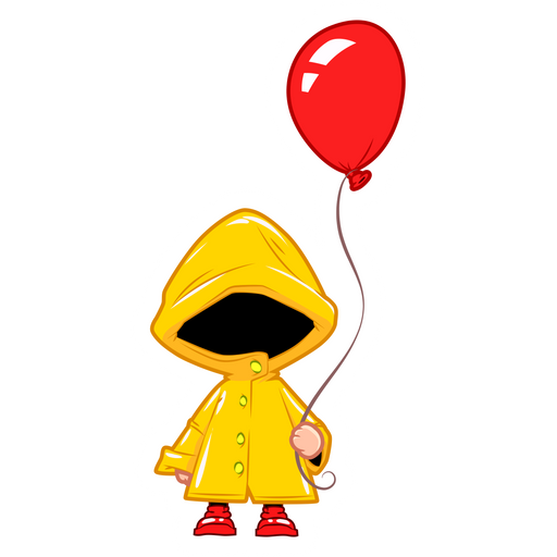 here is a It Pennywise Sticker from the Movies and Series collection for sticker mania