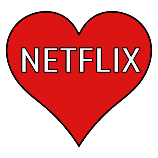 here is a Love Netflix Sticker from the Movies and Series collection for sticker mania