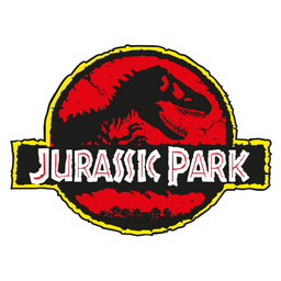 Jurassic Park Movie Logo Sticker - Sticker Mania