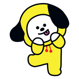 BTS BT21 Chimmy Jimin Sticker - Sticker Mania