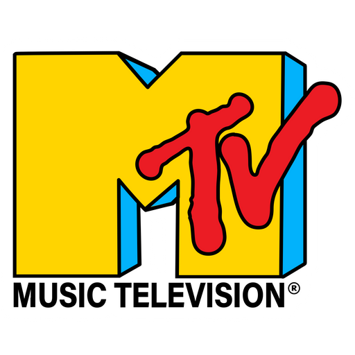 here is a MTV Logo Sticker from the Music collection for sticker mania