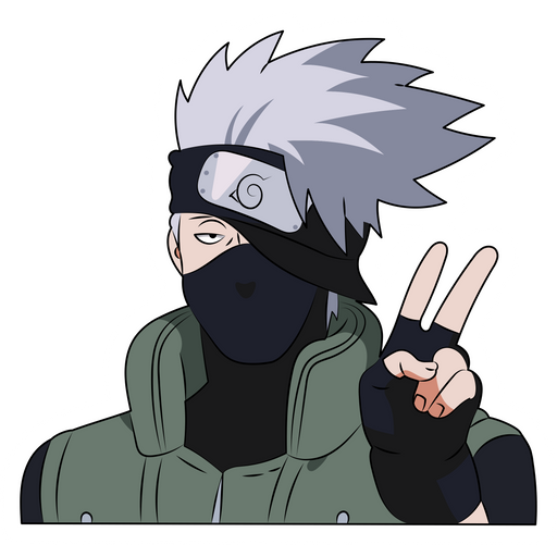 here is a Naruto Kakashi Hatake Sticker from the Naruto collection for sticker mania