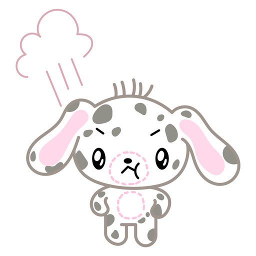 here is a Buchiusa Flare Up Sticker from the Noob Pack collection for sticker mania