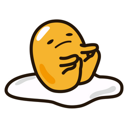 Busy Gudetama Sticker - Sticker Mania