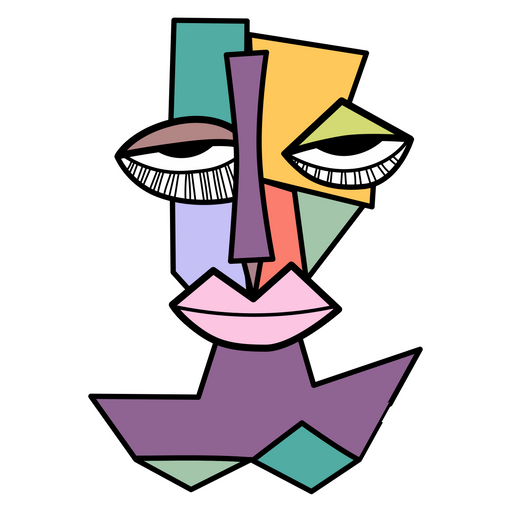 here is a Cube Woman Sticker from the Noob Pack collection for sticker mania