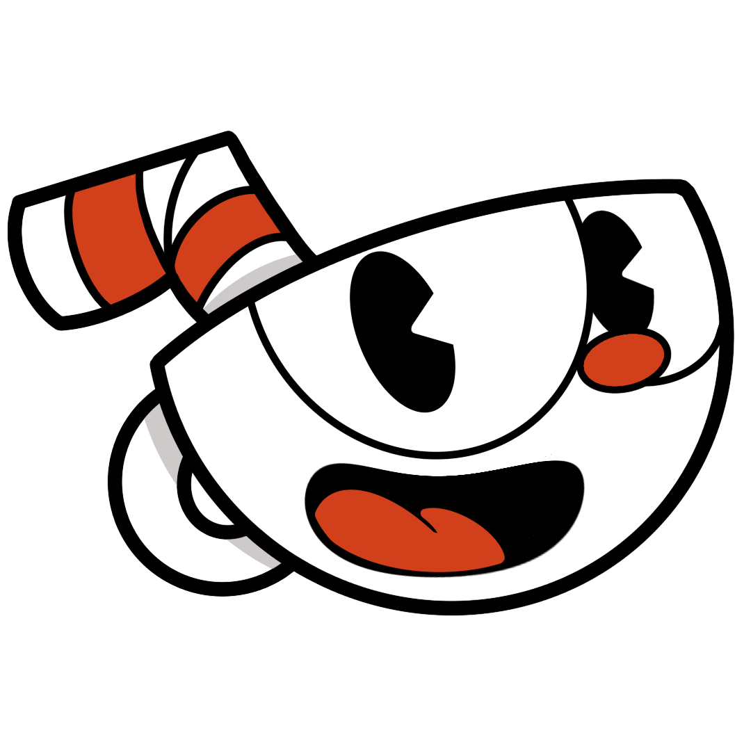here is a Cuphead Sticker from the Games collection for sticker mania