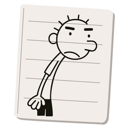 Diary of a Wimpy Kid Rodrick Heffley Sticker - Sticker Mania