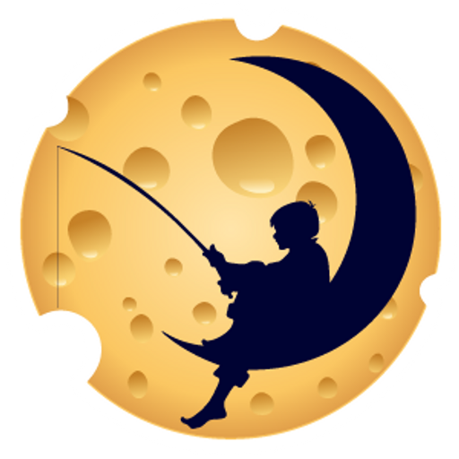 here is a DreamWorks Cheese Round Logo Sticker from the Movies and Series collection for sticker mania