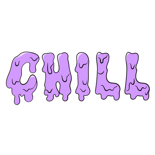 here is a Drip Chill Sticker from the Inscriptions and Phrases collection for sticker mania