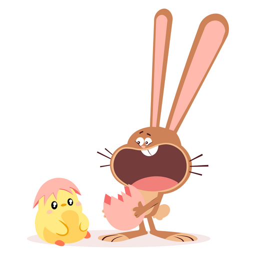 here is a Easter Surprise Sticker from the Holidays collection for sticker mania