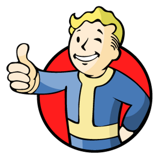 here is a Fallout Vault-Boy Sticker from the Games collection for sticker mania