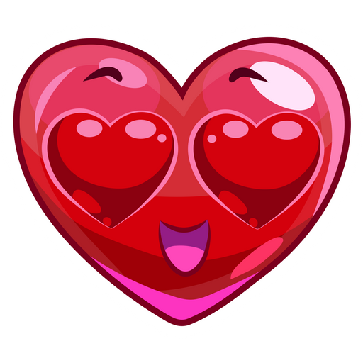 here is a Heart in Love Sticker from the Noob Pack collection for sticker mania