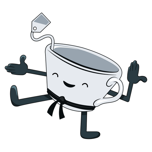 here is a Kara-tea Sticker from the Food and Beverages collection for sticker mania