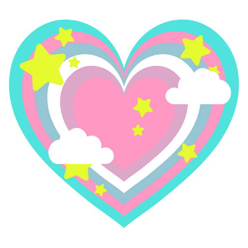 here is a Marvelous Heart Sticker from the Noob Pack collection for sticker mania