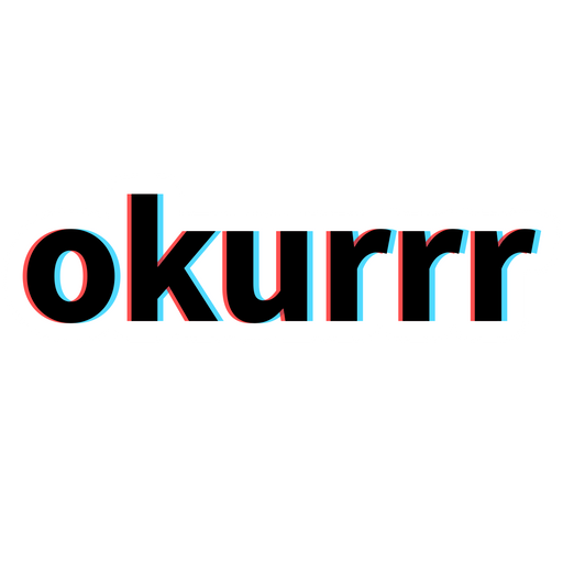 here is a Okurrr 3d Glasses Effect Sticker from the Inscriptions and Phrases collection for sticker mania