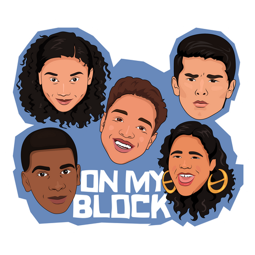 here is a On My Block Sticker from the Movies and Series collection for sticker mania