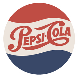 Pepsi Cola Vintage Logo Sticker - Sticker Mania