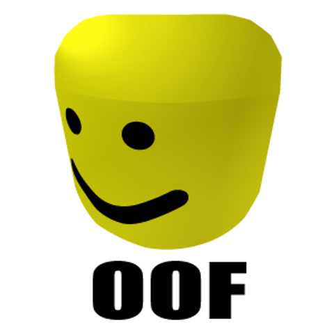 Roblox Noob Head Oof Sticker - Sticker Mania