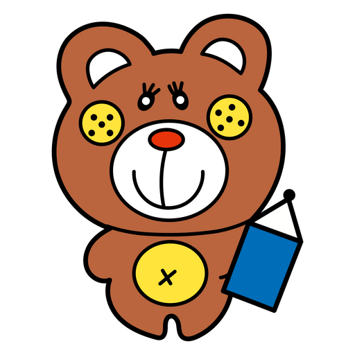 here is a Sanrio Coro Chan with Pencil Sticker from the Sanrio collection for sticker mania