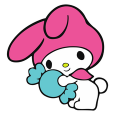 Sanrio My Melody Loves Candy Sticker